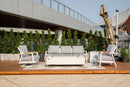 Santorini 3-Piece Aluminum Outdoor Patio Furniture Set by EnvelorHome