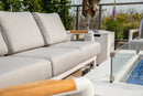 Santorini 3-Piece Aluminum Outdoor Patio Furniture Set by EnvelorHome