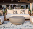 Malibu Outdoor Patio 3 Seat Sofa by EnvelorHome