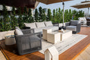 Capri 3-Piece Aluminum Outdoor Patio Furniture Set by EnvelorHome