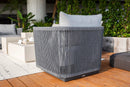 Capri 3-Piece Aluminum Outdoor Patio Furniture Set by EnvelorHome