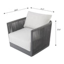 Capri Outdoor Patio Lounge Chair by EnvelorHome