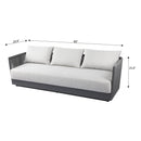 Capri Outdoor Patio 3 Seat Sofa by EnvelorHome
