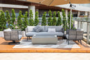 Milano 3-Piece Aluminum Outdoor Patio Furniture Set by EnvelorHome