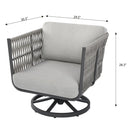 Milano Outdoor Patio Swivel Chair by EnvelorHome