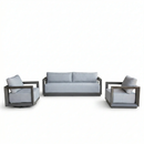 Newport 3-Piece Aluminum Outdoor Patio Furniture Set by EnvelorHome