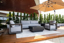 Newport 3-Piece Aluminum Outdoor Patio Furniture Set by EnvelorHome
