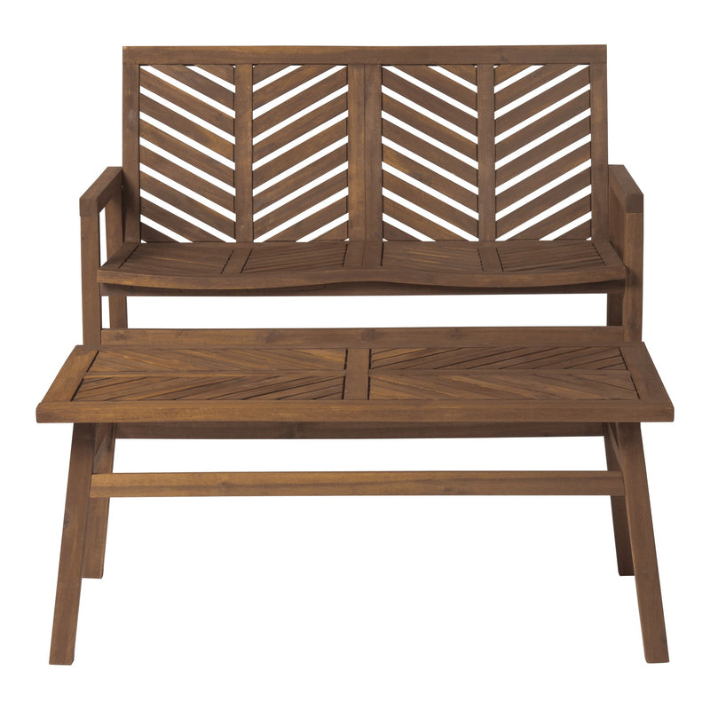 Vincent 2-Piece Outdoor Patio Chat Set