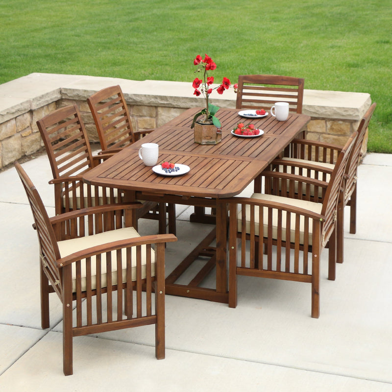 Midland 7-Piece Outdoor Patio Dining Set with Cushions