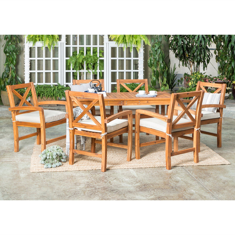 7-Piece Patio Dining Table Set