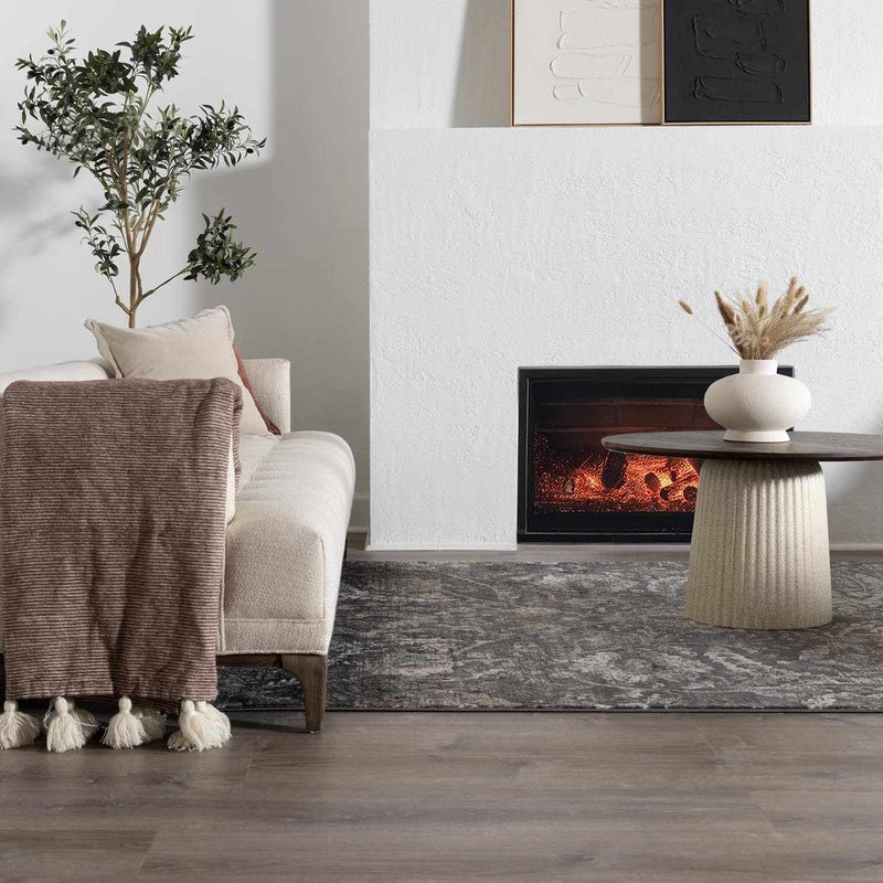 Georgiana Charcoal Area Rug