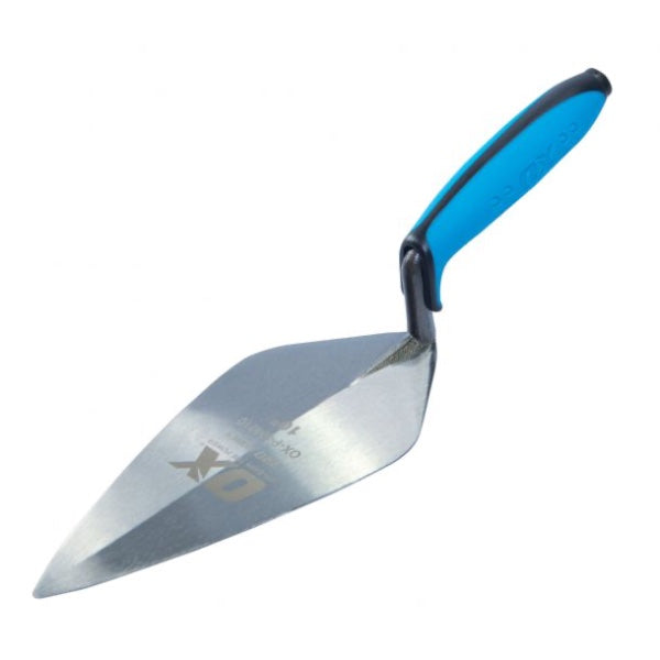 OX-P404009 Pro 9" Narrow London Pattern Brick Trowel | OX Grip