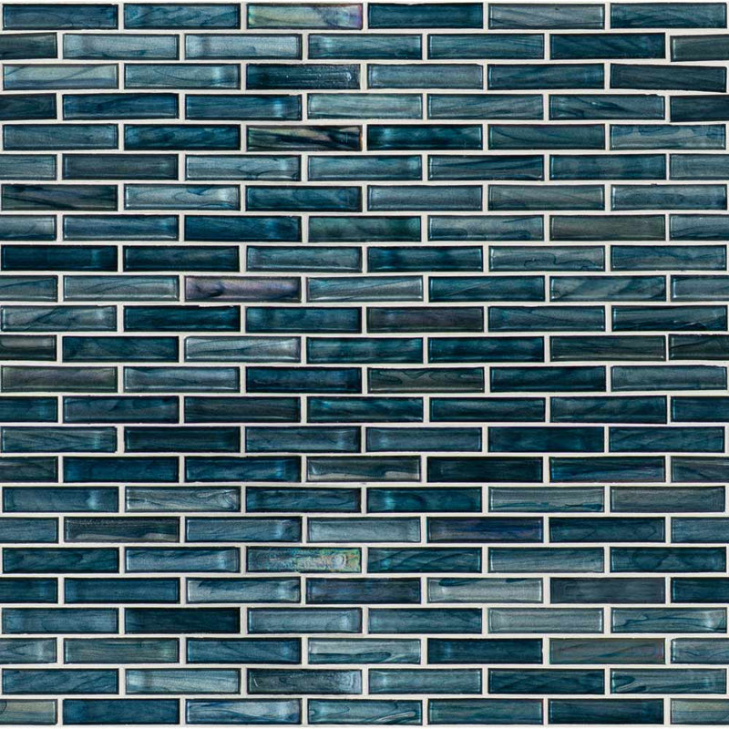 MSI Oasis Blast Glass Mosaic Tile 12"x12"