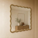 Velvet Wave Mirror by Interior Moderna