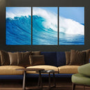 Ocean Wave Canvas Wall Art Print – Large Coastal Ocean Wave by MyGreatCanvas | Canvas Wall Art Prints | Photo Prints & Wall Decor