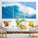 Ocean Wave Canvas Wall Art Print – Large Coastal Ocean Wave by MyGreatCanvas | Canvas Wall Art Prints | Photo Prints & Wall Decor