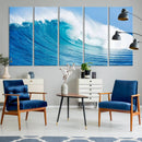 Ocean Wave Canvas Wall Art Print – Large Coastal Ocean Wave by MyGreatCanvas | Canvas Wall Art Prints | Photo Prints & Wall Decor