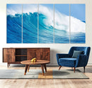 Ocean Wave Canvas Wall Art Print – Large Coastal Ocean Wave by MyGreatCanvas | Canvas Wall Art Prints | Photo Prints & Wall Decor