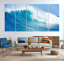 Ocean Wave Canvas Wall Art Print – Large Coastal Ocean Wave by MyGreatCanvas | Canvas Wall Art Prints | Photo Prints & Wall Decor