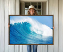 Ocean Wave Canvas Wall Art Print – Large Coastal Ocean Wave by MyGreatCanvas | Canvas Wall Art Prints | Photo Prints & Wall Decor