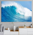 Ocean Wave Canvas Wall Art Print – Large Coastal Ocean Wave by MyGreatCanvas | Canvas Wall Art Prints | Photo Prints & Wall Decor