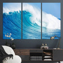 Ocean Wave Canvas Wall Art Print – Large Coastal Ocean Wave by MyGreatCanvas | Canvas Wall Art Prints | Photo Prints & Wall Decor