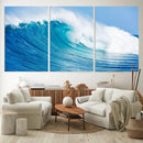 Ocean Wave Canvas Wall Art Print – Large Coastal Ocean Wave by MyGreatCanvas | Canvas Wall Art Prints | Photo Prints & Wall Decor