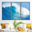Ocean Wave Canvas Wall Art Print – Large Coastal Ocean Wave by MyGreatCanvas | Canvas Wall Art Prints | Photo Prints & Wall Decor
