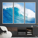 Ocean Wave Canvas Wall Art Print – Large Coastal Ocean Wave by MyGreatCanvas | Canvas Wall Art Prints | Photo Prints & Wall Decor