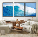 Ocean Wave Canvas Wall Art Print – Large Coastal Ocean Wave by MyGreatCanvas | Canvas Wall Art Prints | Photo Prints & Wall Decor