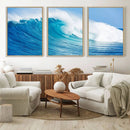Ocean Wave Canvas Wall Art Print – Large Coastal Ocean Wave by MyGreatCanvas | Canvas Wall Art Prints | Photo Prints & Wall Decor