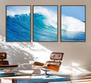 Ocean Wave Canvas Wall Art Print – Large Coastal Ocean Wave by MyGreatCanvas | Canvas Wall Art Prints | Photo Prints & Wall Decor