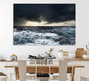Ocean and Storm Canvas Art Print Hanging Print Ocean by MyGreatCanvas | Canvas Wall Art Prints | Photo Prints & Wall Decor