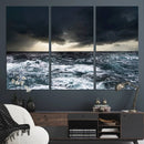 Ocean and Storm Canvas Art Print Hanging Print Ocean by MyGreatCanvas | Canvas Wall Art Prints | Photo Prints & Wall Decor