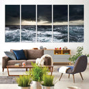 Ocean and Storm Canvas Art Print Hanging Print Ocean by MyGreatCanvas | Canvas Wall Art Prints | Photo Prints & Wall Decor