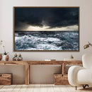 Ocean and Storm Canvas Art Print Hanging Print Ocean by MyGreatCanvas | Canvas Wall Art Prints | Photo Prints & Wall Decor
