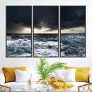 Ocean and Storm Canvas Art Print Hanging Print Ocean by MyGreatCanvas | Canvas Wall Art Prints | Photo Prints & Wall Decor