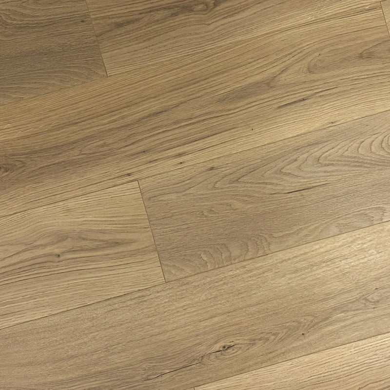 Ochre Embossed Matte 9.37"x60" Waterproof Laminate Flooring 12mm - Greek