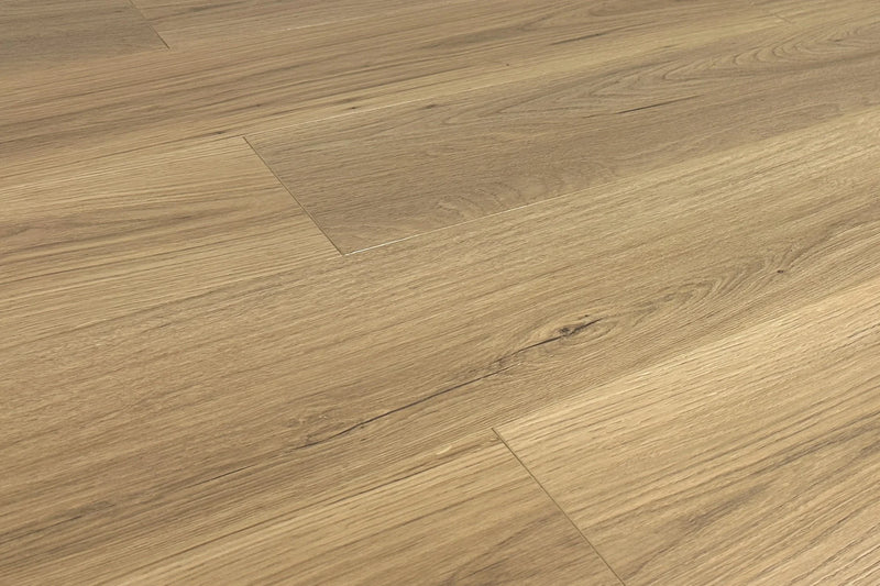 Ochre Embossed Matte 9.37"x60" Waterproof Laminate Flooring 12mm - Greek