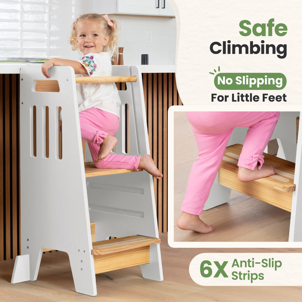 Standing Toddler Tower with Sliding Safety Door, photo 14 of 40