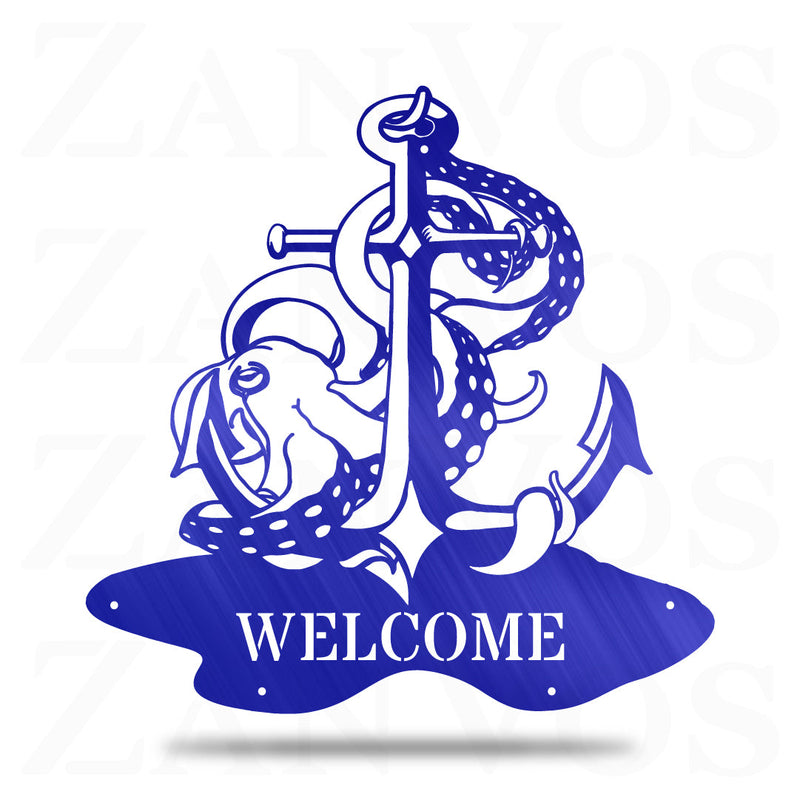 Octopus Anchor Monogram