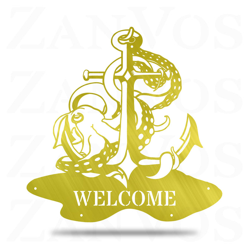 Octopus Anchor Monogram