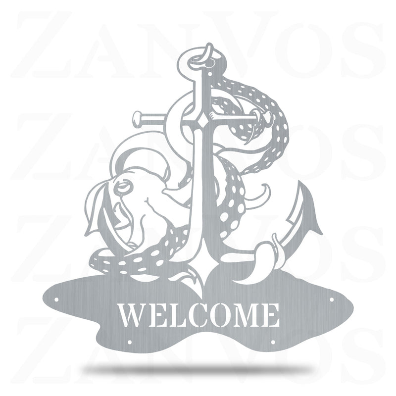 Octopus Anchor Monogram