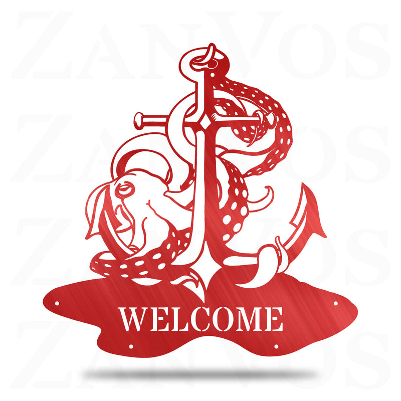 Octopus Anchor Monogram