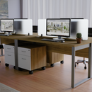 Box/File Rolling Pedestal with Lock