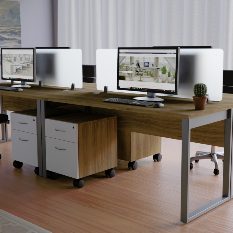 Box/File Rolling Pedestal with Lock