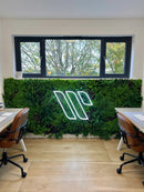 Country Fern Artificial Vertical Garden Green Wall Panel 40×40in 11 SQ FT – UV Resistant – Commercial Grade