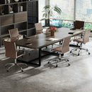 Height Adjustable Office Chair with Rocking Backrest by DirectDeals