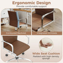 Height Adjustable Office Chair with Rocking Backrest by LJGDeals