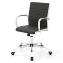 Height Adjustable Office Chair with Rocking Backrest by LJGDeals